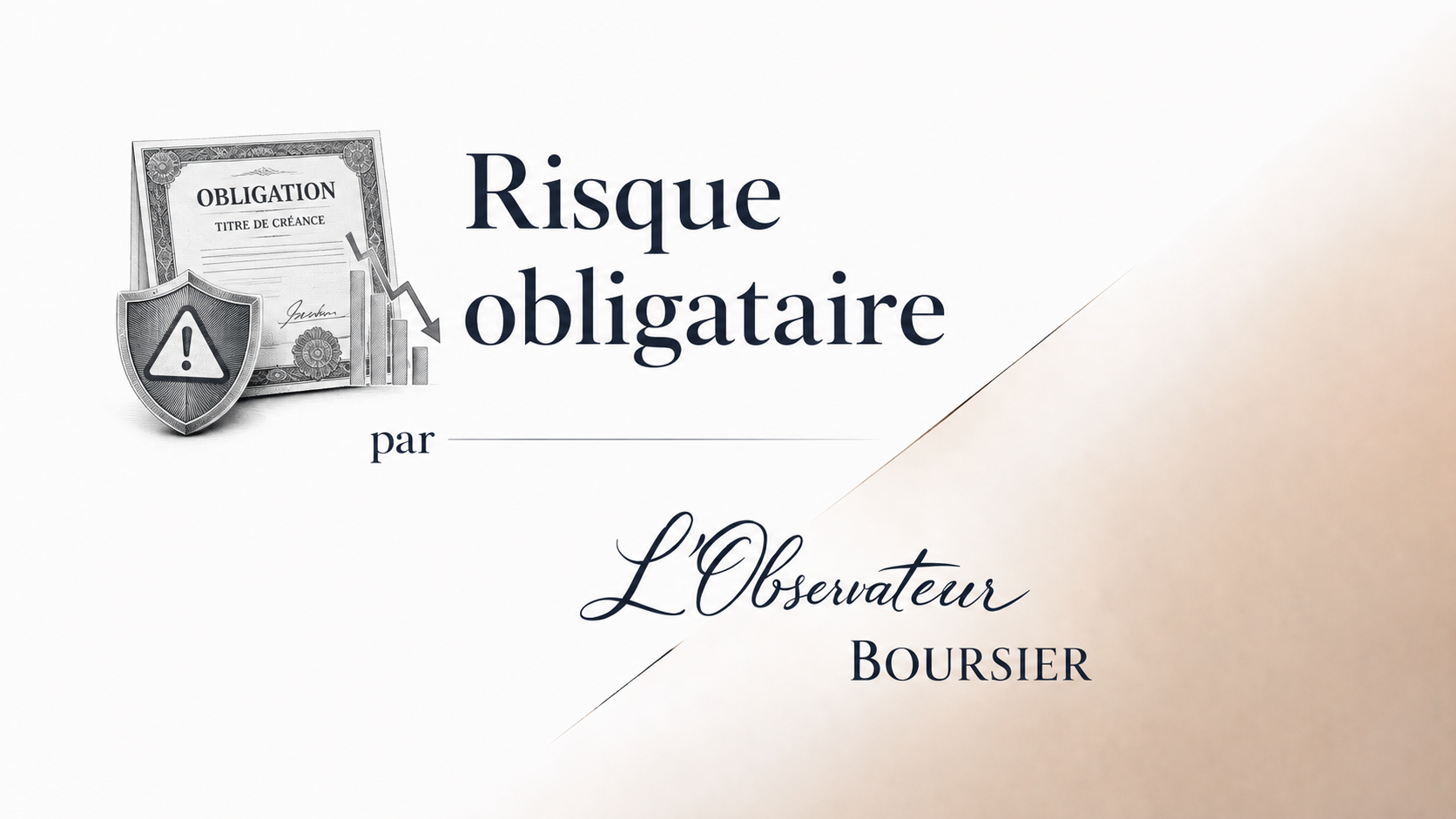 Garder une obligation jusqu’à l’échéance ne supprime pas tous les risques