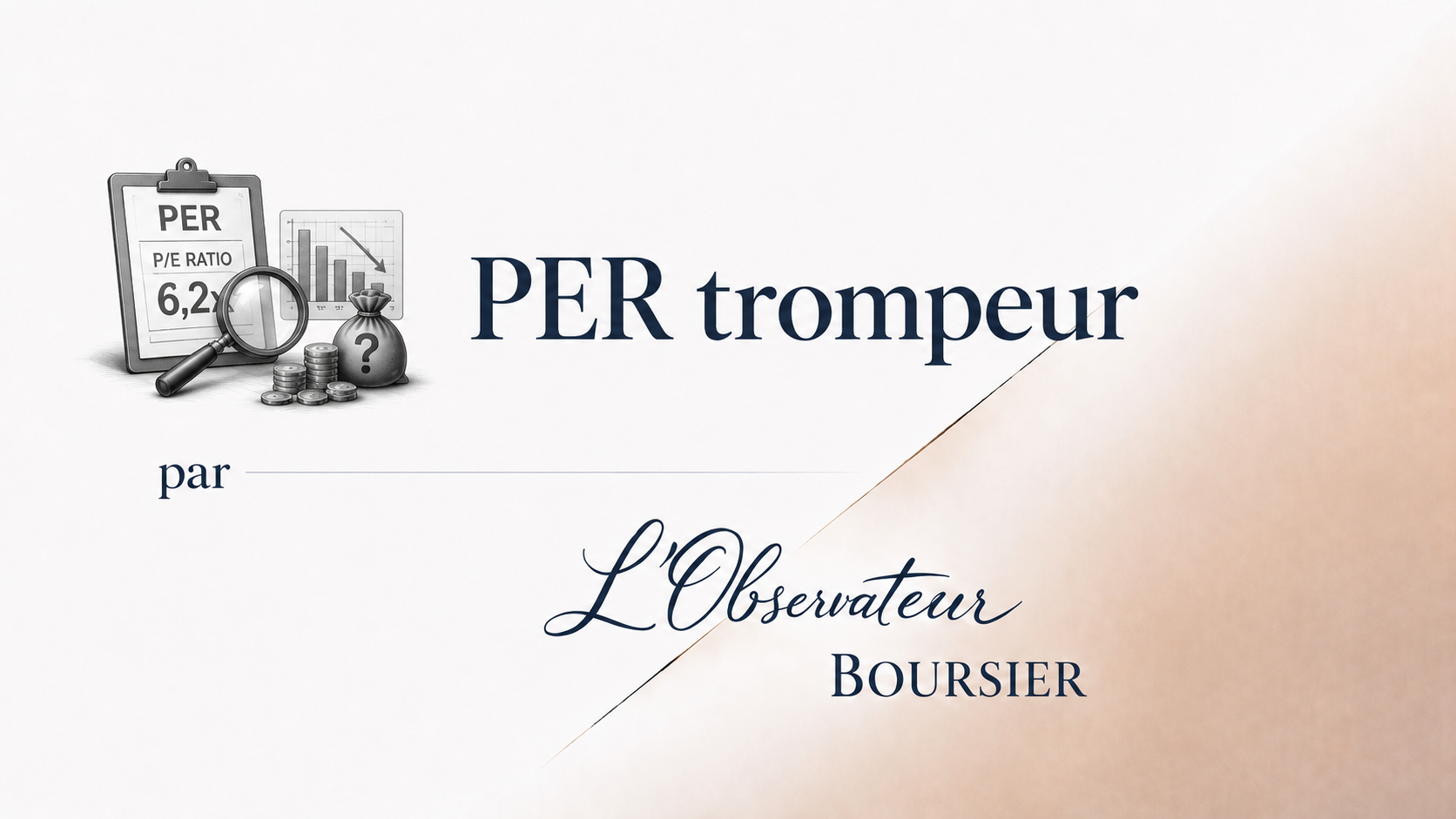 Un PER bas n’est pas toujours une bonne affaire