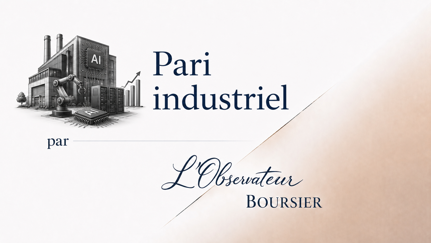Le boom de l’IA devient un pari industriel