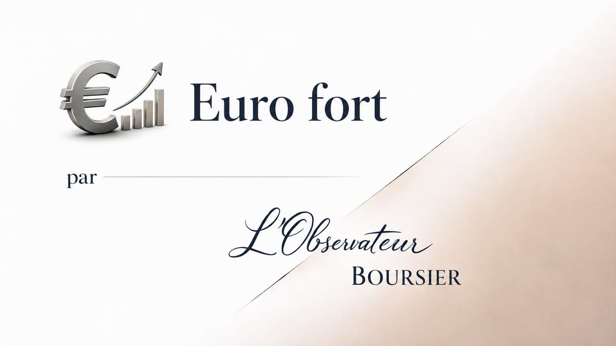 Un euro fort est-il vraiment une mauvaise nouvelle ?