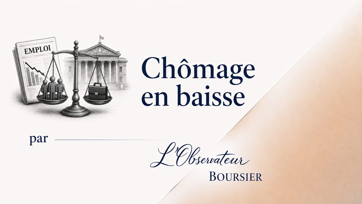 Pourquoi le taux de chômage peut baisser sans créer d’emplois